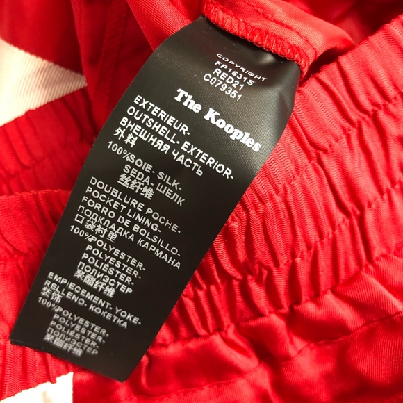 The Kooples Sport Red Track Pant - Picture 7 of 7